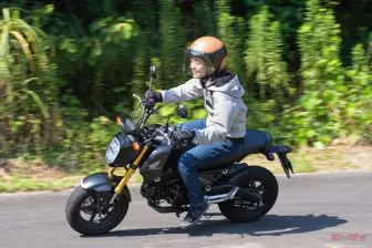 グロムの素顔 グロム 新旧比較試乗「新エンジン＆改良されたフレームで走りはどう