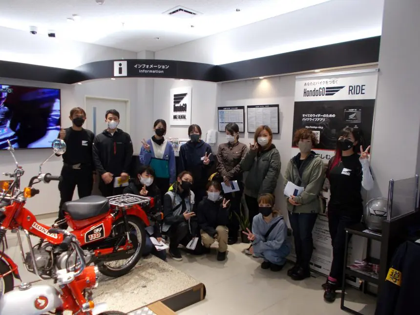 Honda Dream ビギナーツーリング【Honda Dream 戸田美女木編】