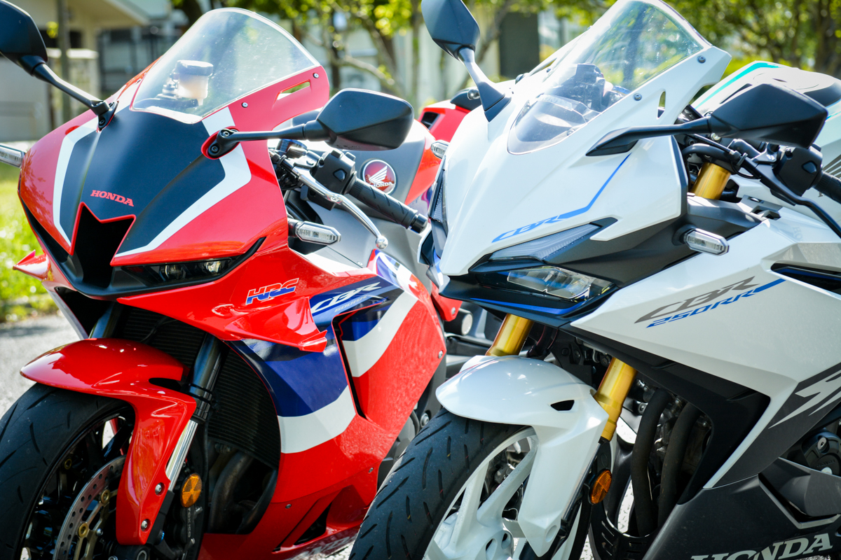 CBR250RRとCBR600RRをワインディング、街乗りで比較！乗って初めて
