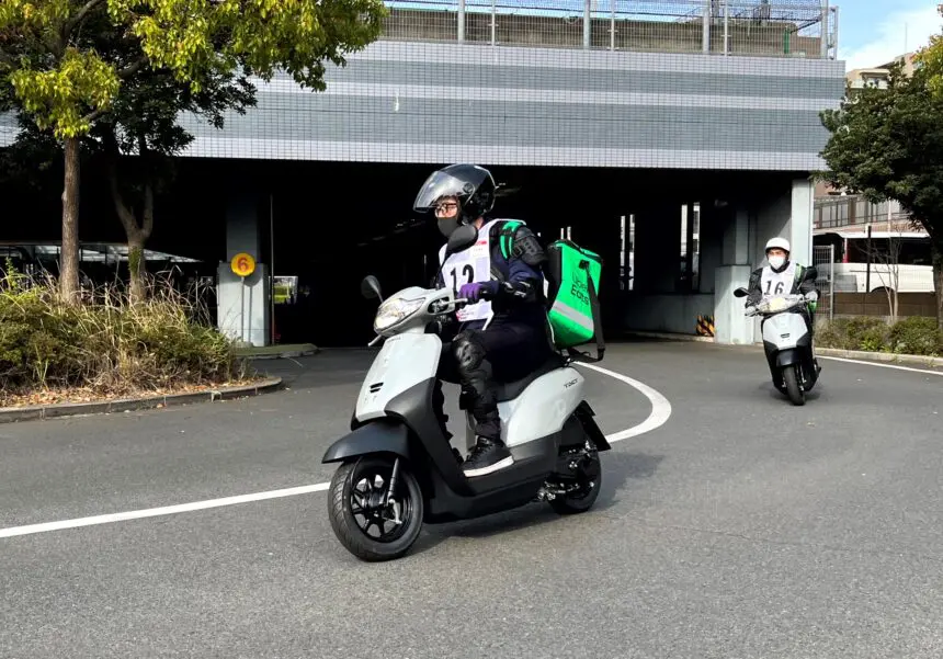 フードデリバリー配達員向けオリジナル安全運転講習会を開催【Hondaの