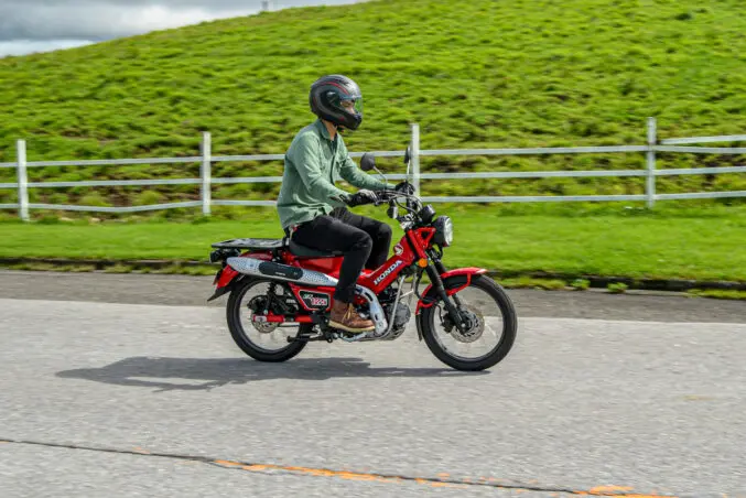 霧降高原と大笹牧場を電車＋CT125・ハンターカブのレンタルバイクで