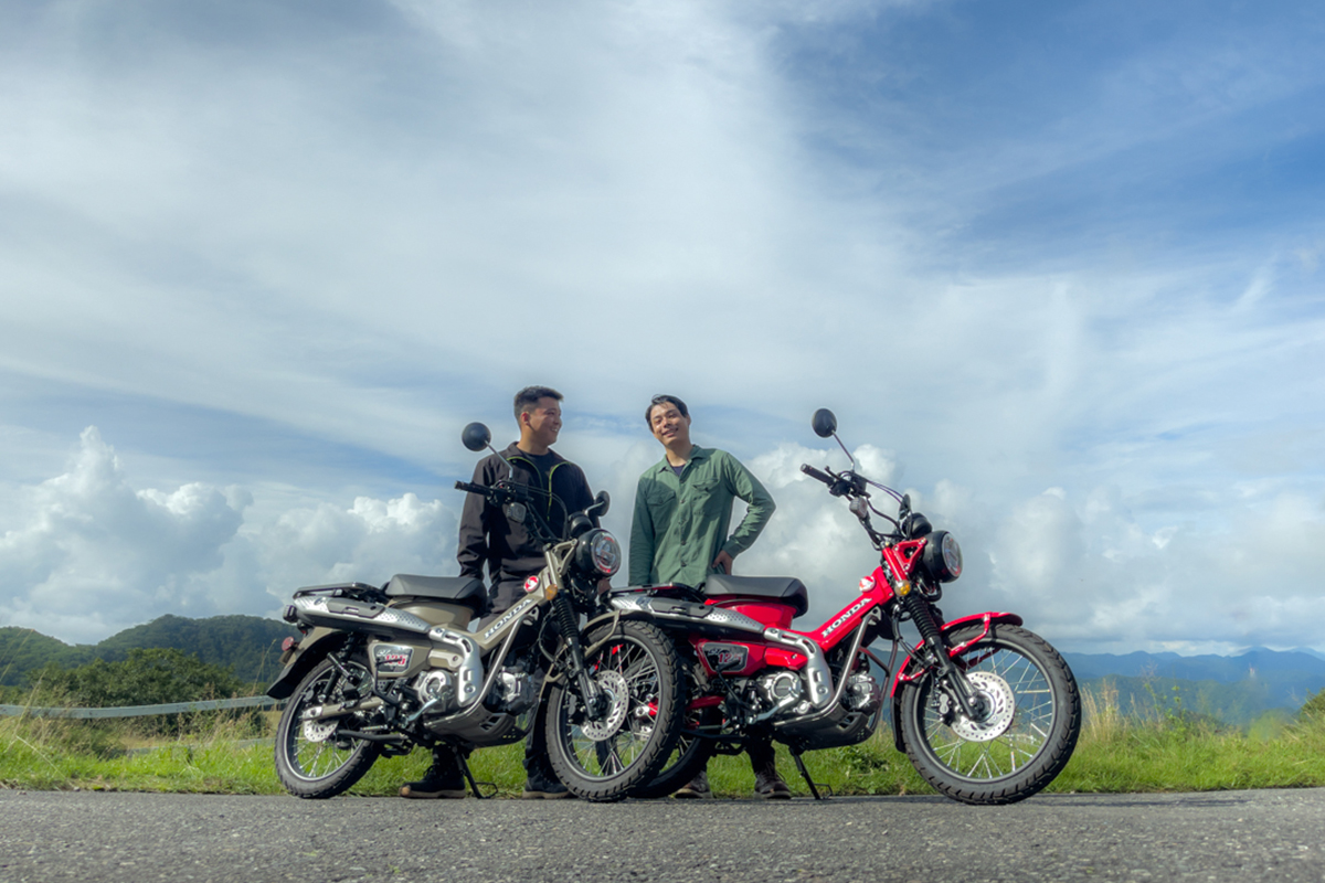 霧降高原と大笹牧場を電車＋CT125・ハンターカブのレンタルバイクで