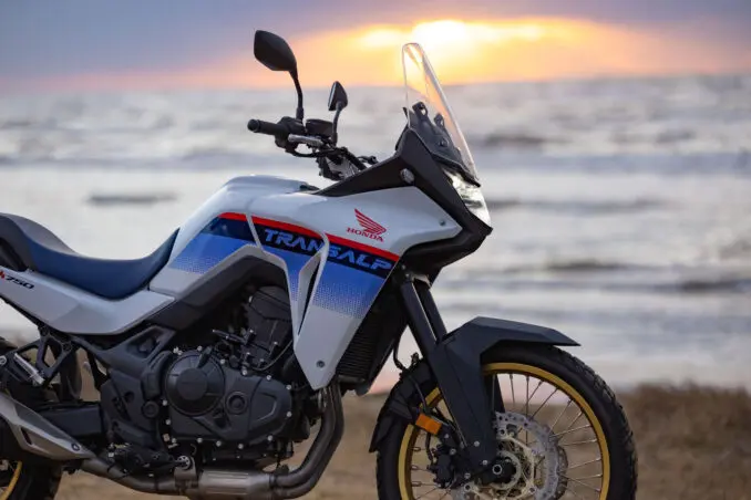 トランザルプ（XL750 TRANSALP）冒険ツーリングは一時中断！ 旅先の