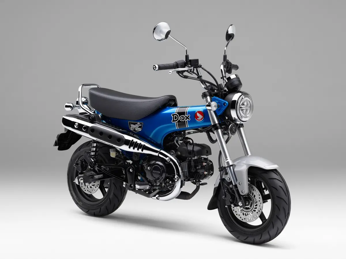HONDA  DT125 青黒 取りに来ていただける方限定 ダックス125に「タミヤ限定仕様」が登場！ 実物大スケールの……実物だっ