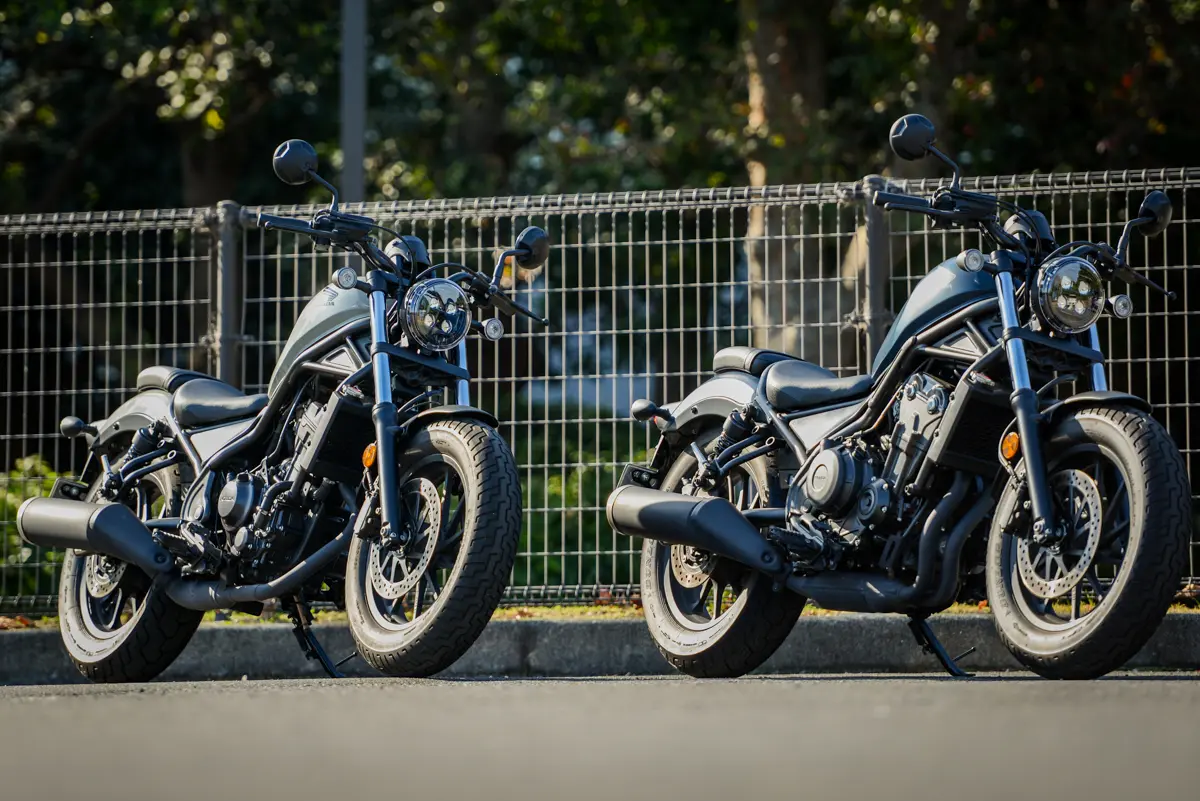 ホンダ レブル250-500 2023年式モデル用 Rebel250/500 レブル250/500 2017-2020 カスタム マフラー 黒 レブル