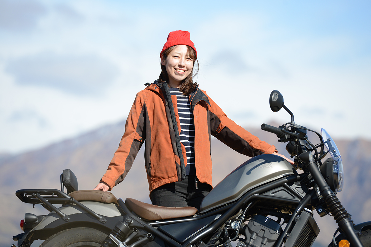 阿蘇を愛してやまない女性ライダーが父から受け継いだ『Rebel 250