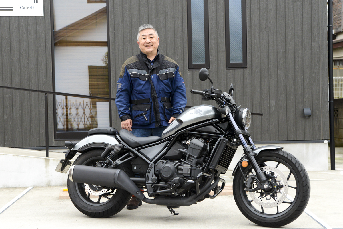 還暦からセカンドライフをスタートさせた『Rebel (レブル)1100 ＜DCT
