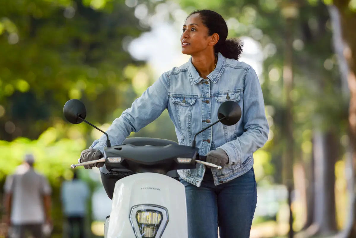 3117.原付バイク 45000 円 ホンダ スクーター メット付 乗って帰れます