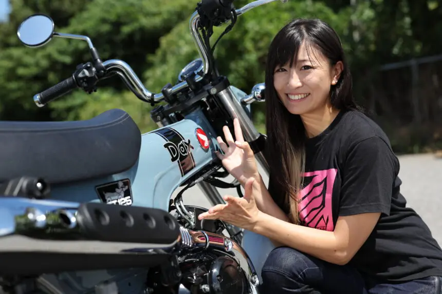 RC バイク ★ 相談 窓口です ★ 何でもお気軽にどうぞ レーシング女子岡崎静夏の『いつもバイクで!』【Dax125編】お散歩を