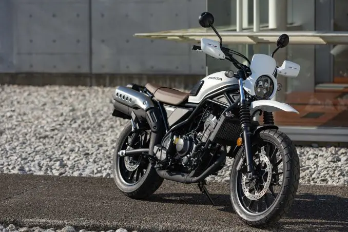 実車公開】新型『CL250』 250ccとは思えないワイルド感です
