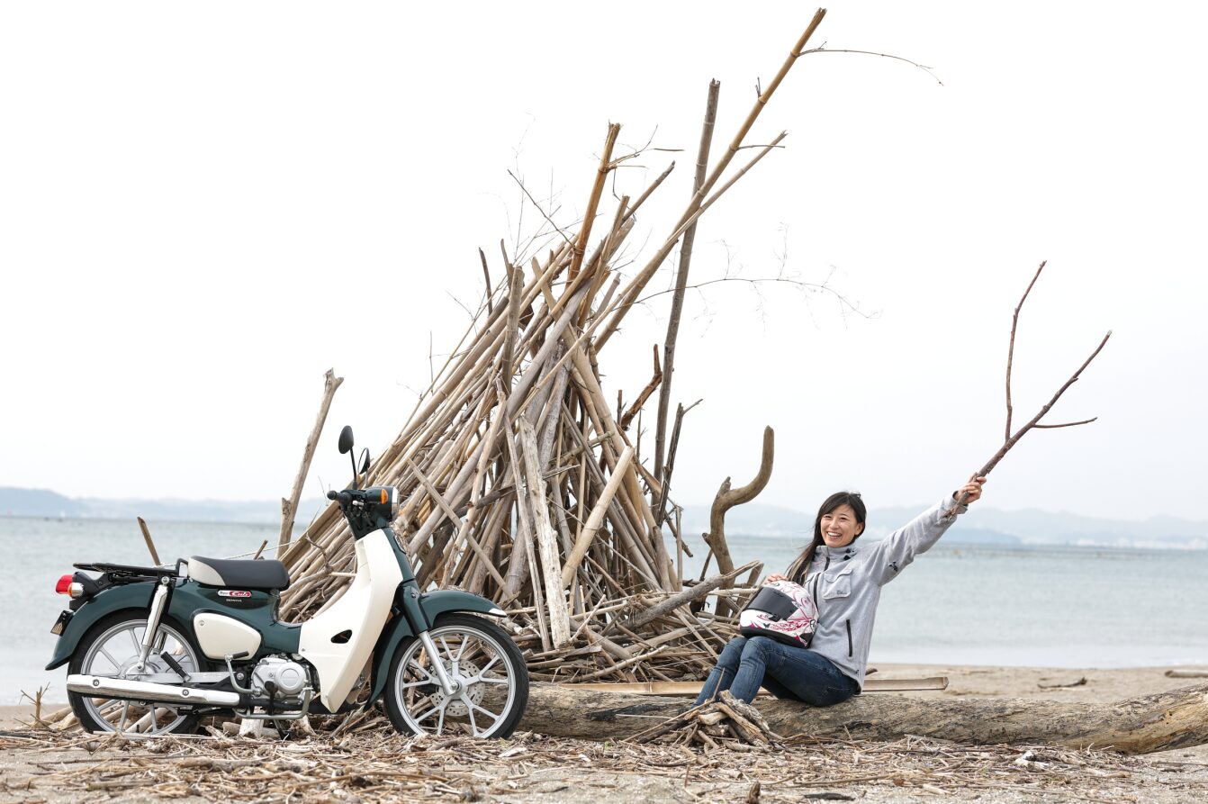 走行 27500km 静岡市 美品 スーパーカブ 燃費抜群 好調