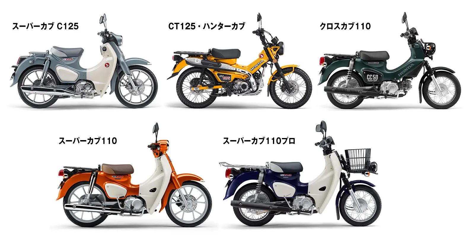 たくさんある『スーパーカブ』シリーズはどれを選べばいい？ 伝統的な 