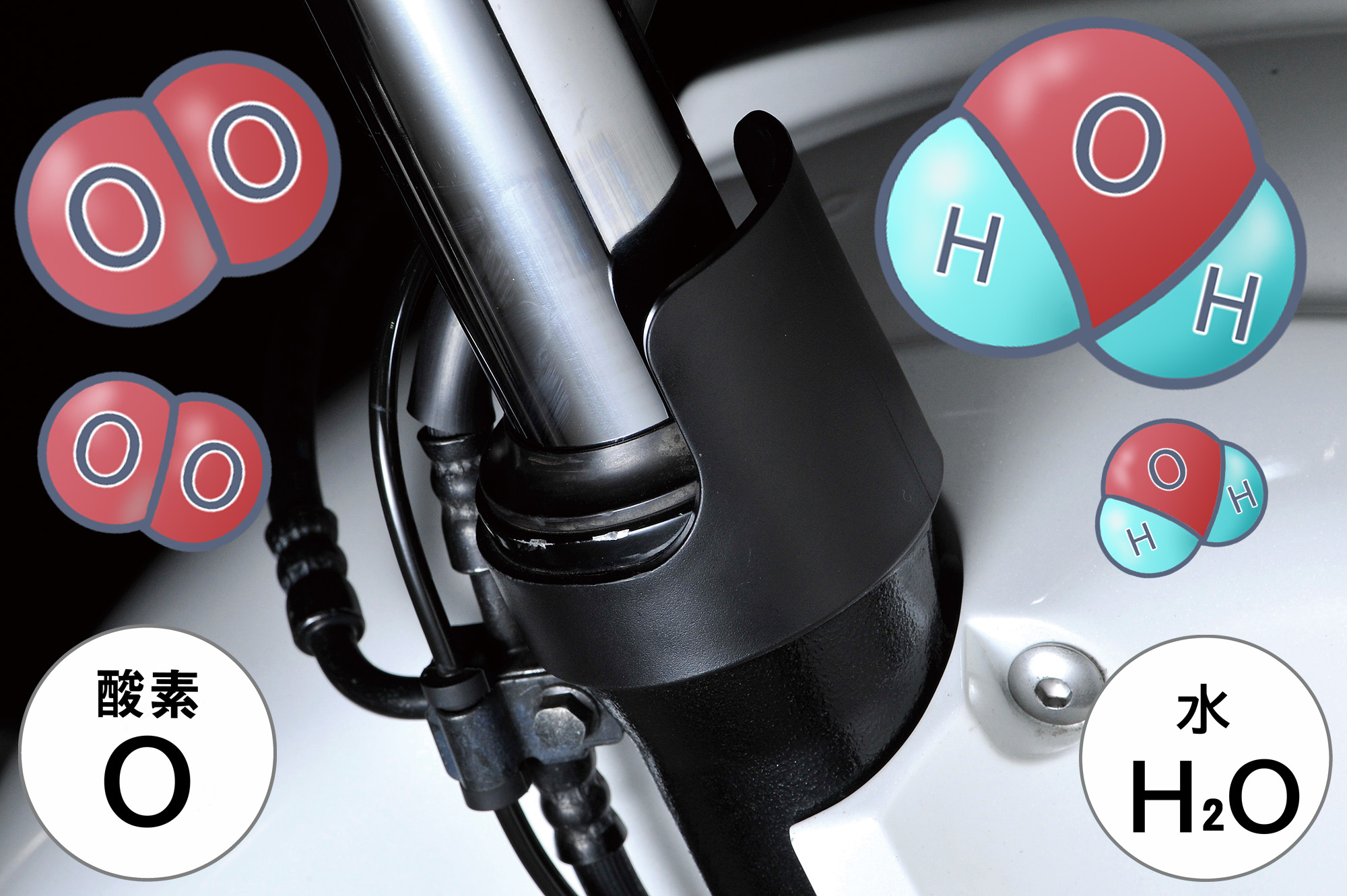 冬は金属パーツの「サビ」に注意！バイクに乗る機会が少なくなるから