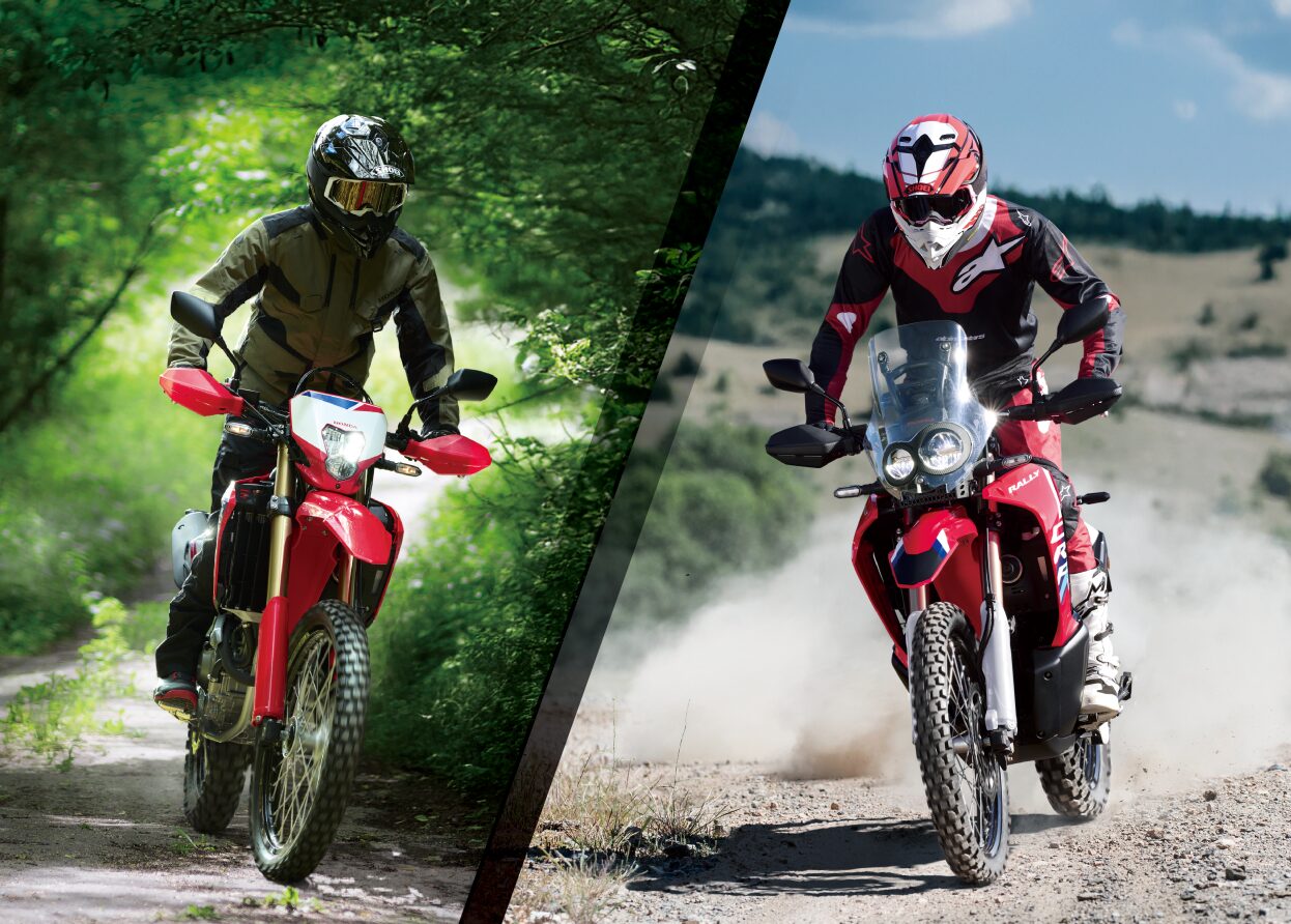 街中からオフロードまで楽しめる『CRF250L』『CRF250 RALLY』外観
