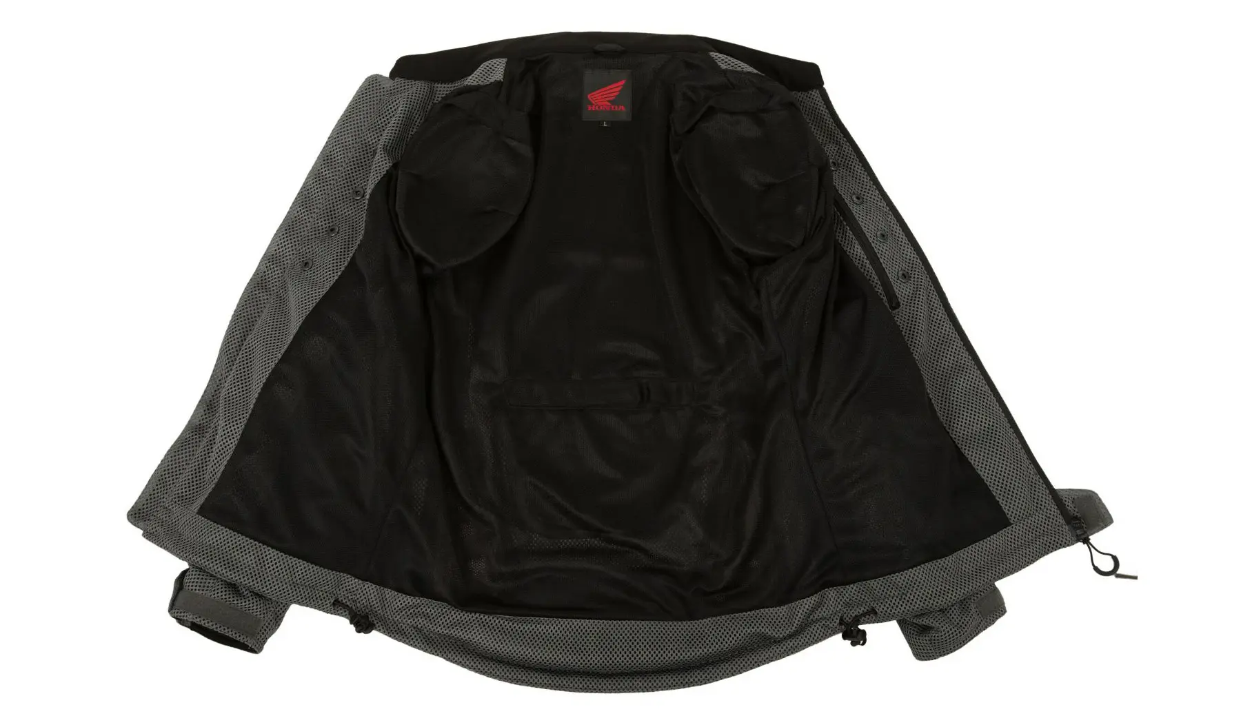 Honda バイクジャケット ブラック　春夏用メッシュ ウェア・グッズ/ライディングジャケット/メッシュジャケット
