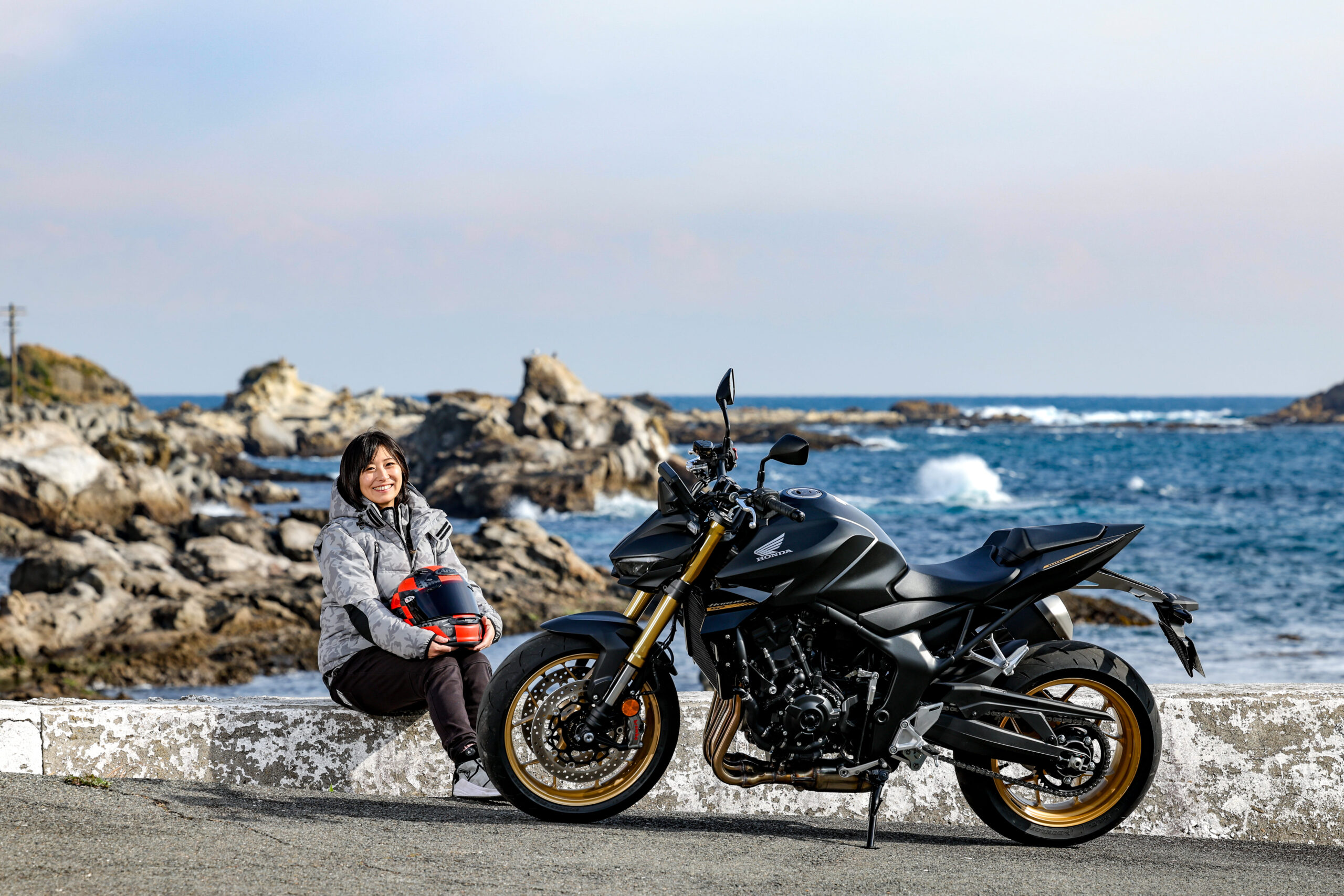 レーシング女子岡崎静夏の『いつもバイクで!』【CB1000 HORNET SP編