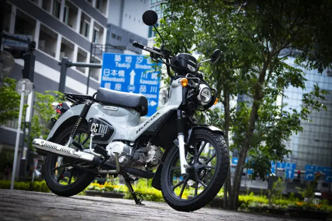 長時間の市街地走行も『クロスカブ110』ならラクラク？ 日の入りまでに