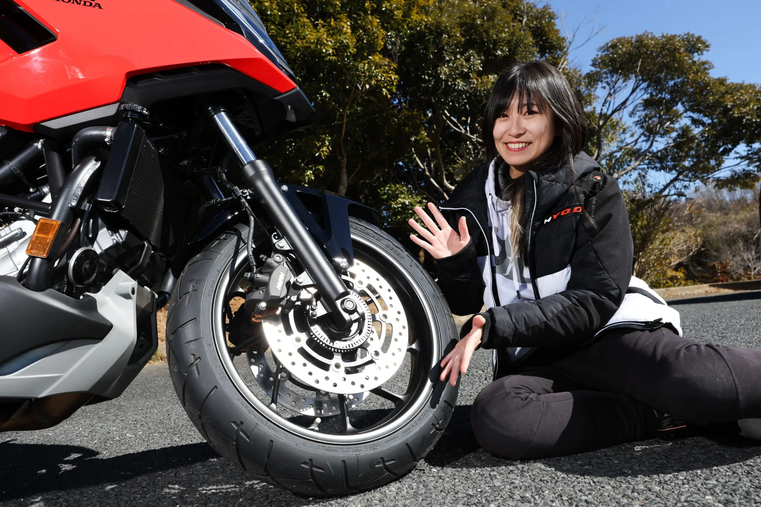 レーシング女子岡崎静夏の『いつもバイクで!』【NC750X Dual Clutch