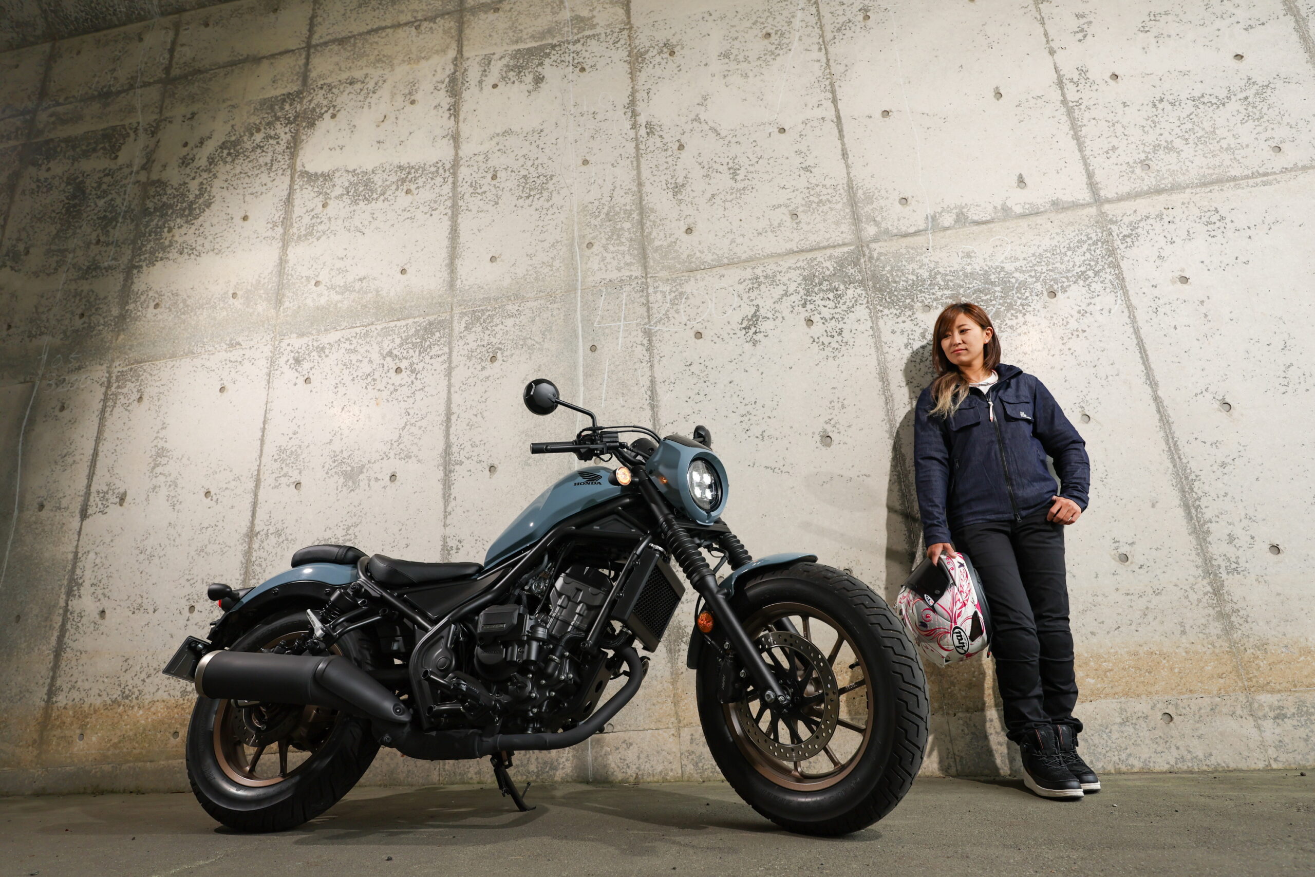 レーシング女子岡崎静夏の『いつもバイクで!』【Rebel 250 S Edition E