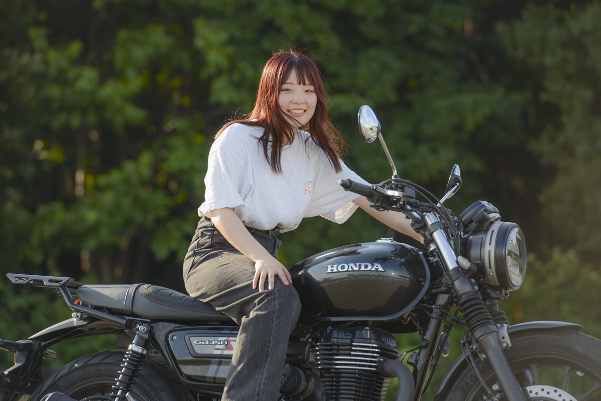 女性ライダーの語る愛車GB350の魅力。「人生を充実させてくれる素敵な 