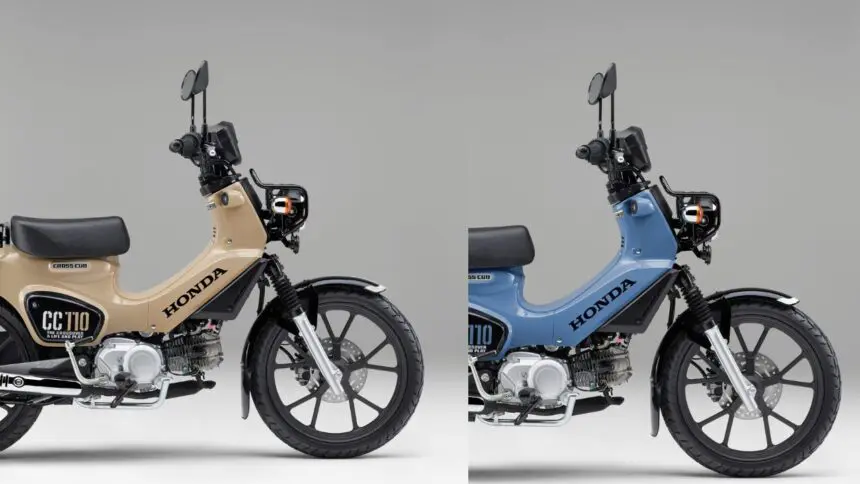 新車】人気の原付二種バイク『クロスカブ110』と『スーパーカブ110』が