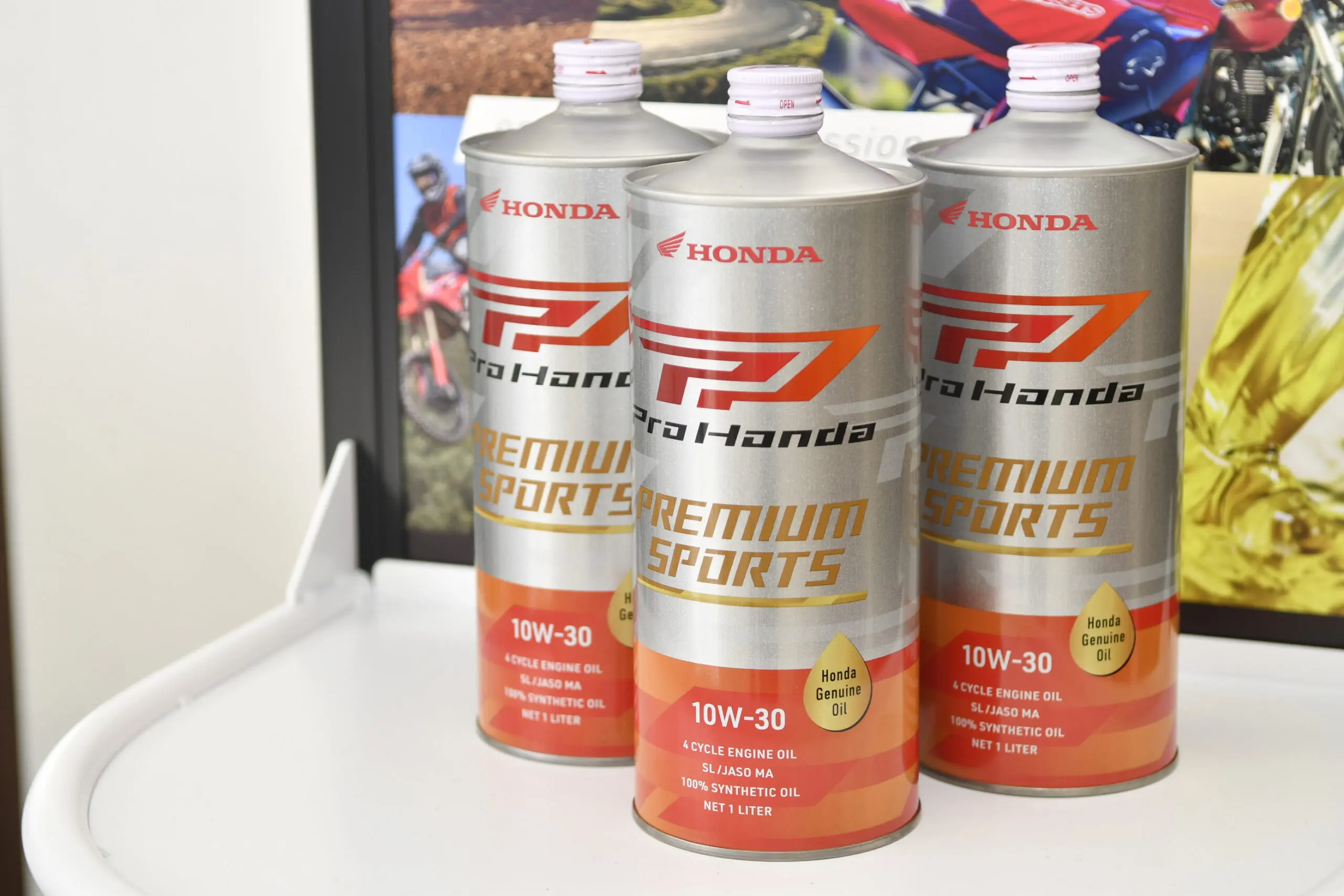 Honda純正オイル「Pro Honda」の上位グレード「SPORTS」と「PREMIUM