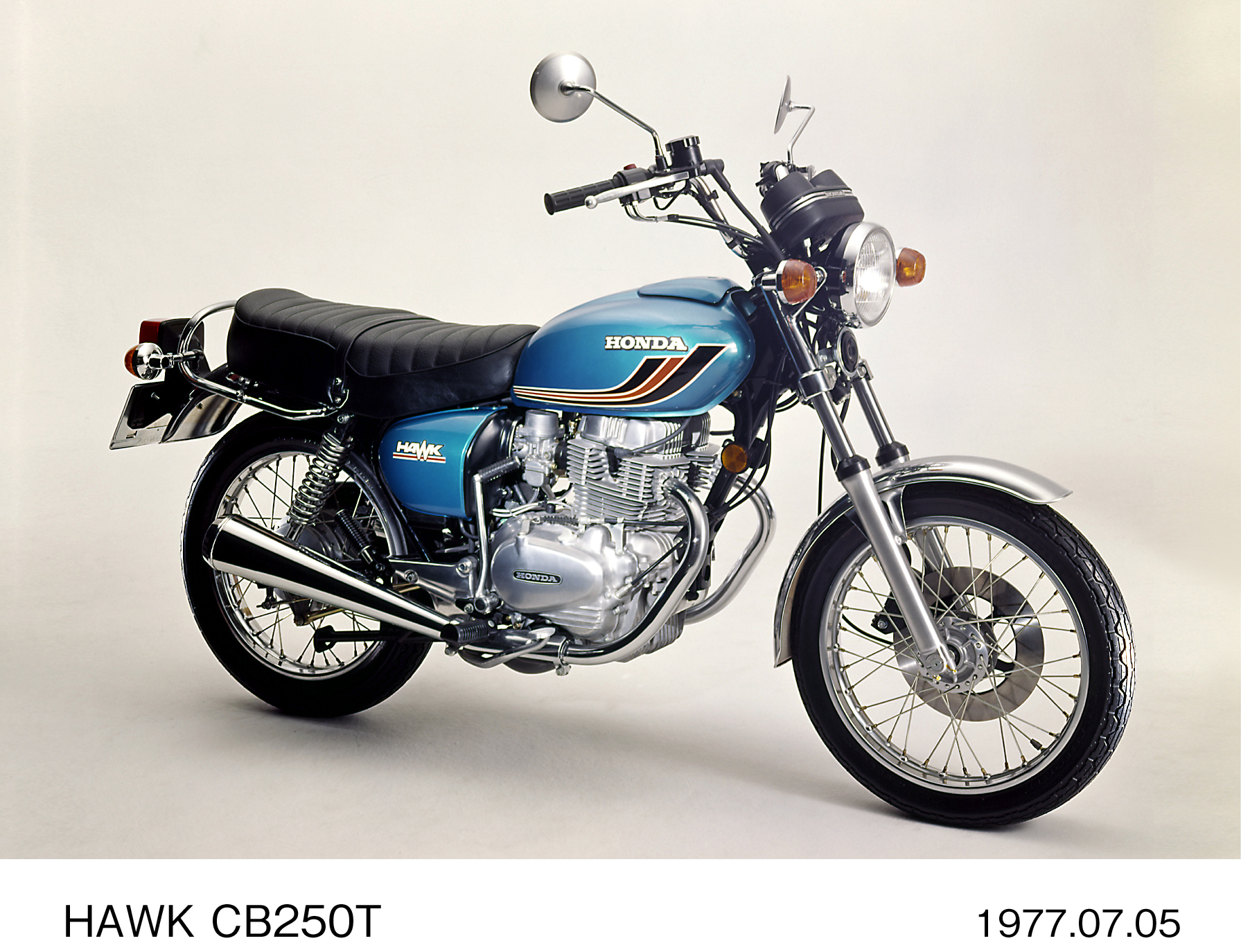 09-1_CB HISTORY_HAWK CB250T_1977