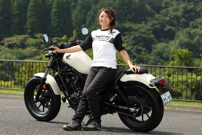レーシング女子岡崎静夏の『いつもバイクで!』【Rebel 500編】操縦性