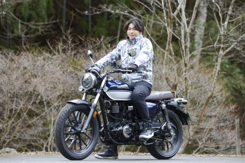 荒川さん 23歳のレーシングライダー荒川晃大選手が語るGB350の魅力。「デザイン