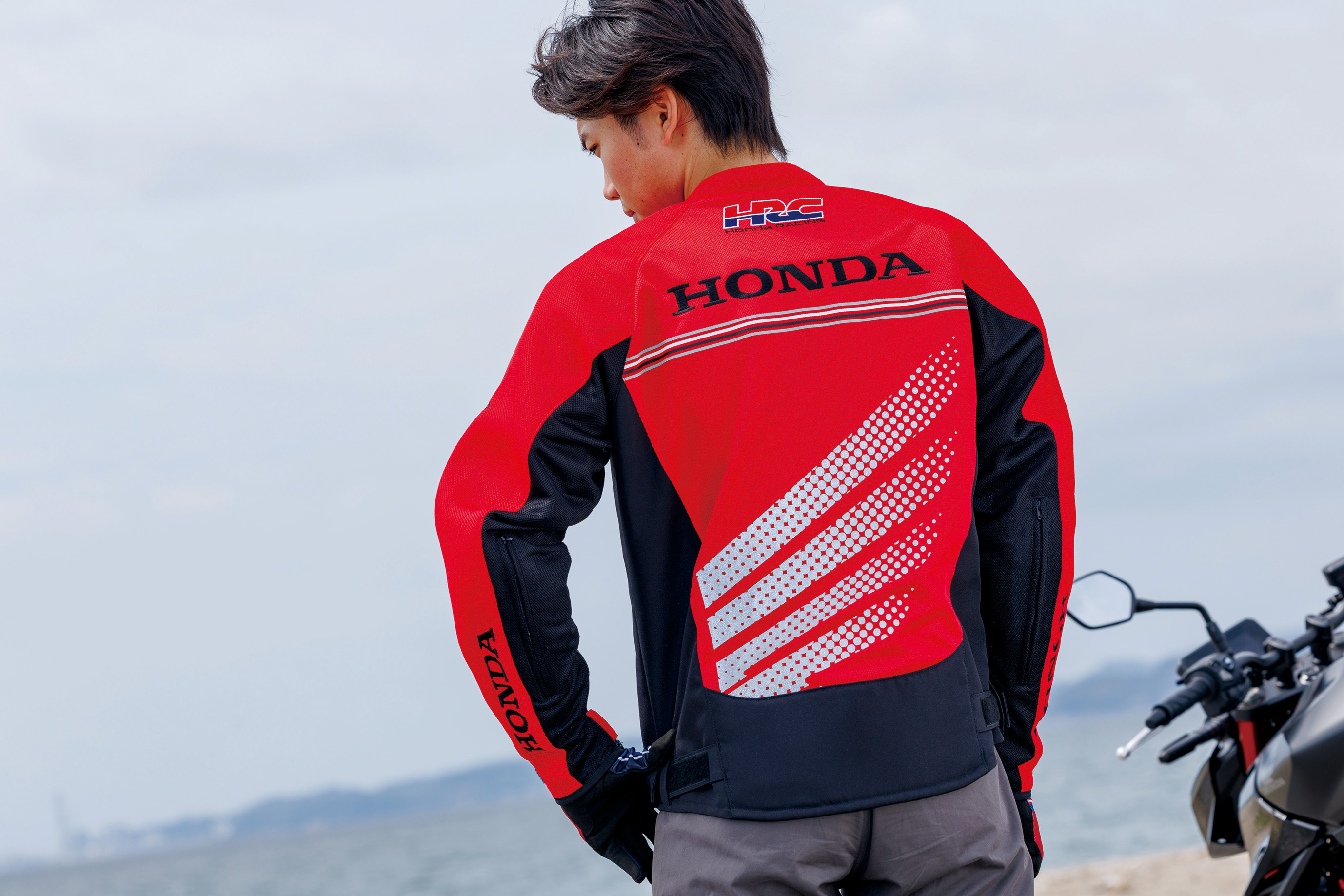 バイク　レーシングブーツ　伊藤真一選手直筆サイン入り 伊藤真一 PRESENTS HondaGO Riding Gear 2026 spring & summer 編