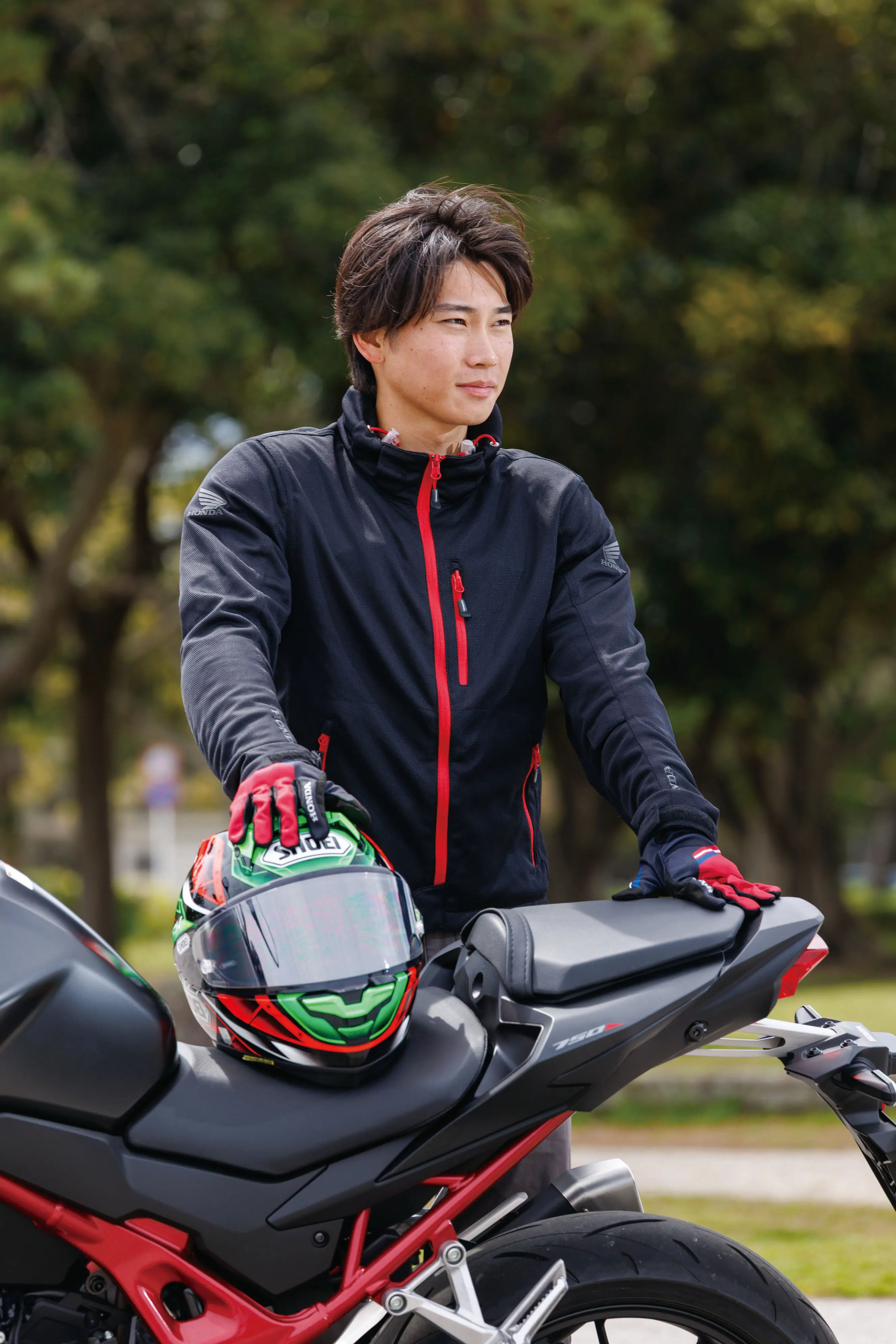 伊藤真一 PRESENTS HondaGO Riding Gear 2026 spring & summer 編