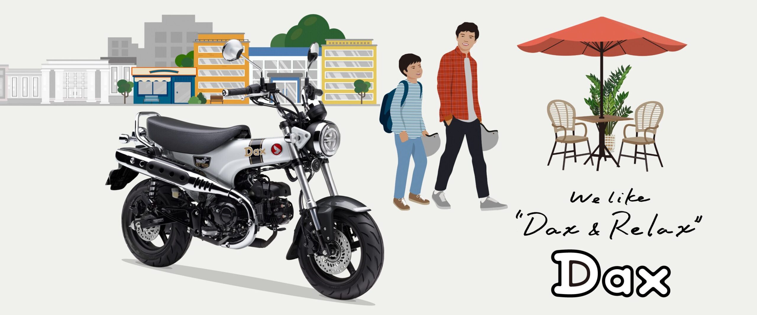 ホンダ　ダックス125 新車 新型『ダックス125』ってどんなバイク？ 燃費や足つき性、装備などを