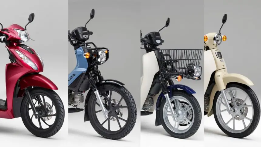 原付免許で運転できる『新基準原付』4車種の価格と発売日が決定